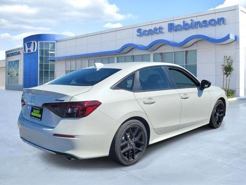 Platinum White Pearl 2026 Honda Civic Sport