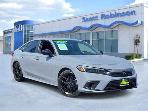 Sonic Gray Pearl 2024 Honda Civic Sport