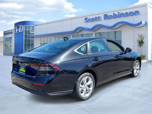 Crystal Black Pearl 2026 Honda Accord LX