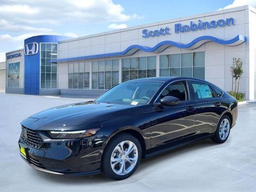 Crystal Black Pearl 2026 Honda Accord LX
