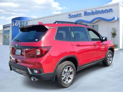 Radiant Red Metallic II 2023 Honda Passport TrailSport