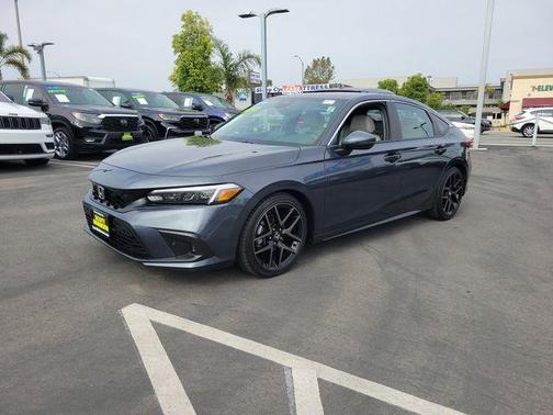 Meteorite Gray Metallic 2024 Honda Civic Sport Touring