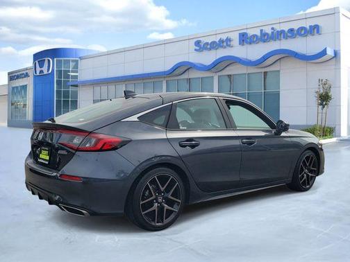 Meteorite Gray Metallic 2024 Honda Civic Sport Touring