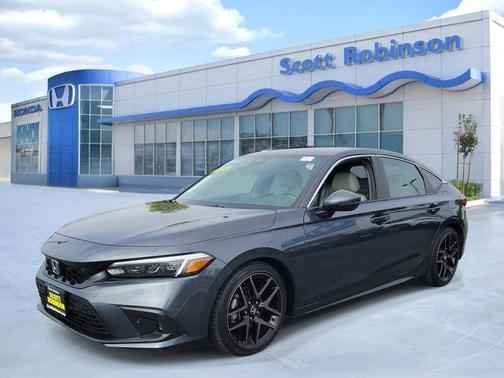 Meteorite Gray Metallic 2024 Honda Civic Sport Touring