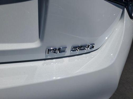 Ultra White 2025 Lexus RC 350 F Sport