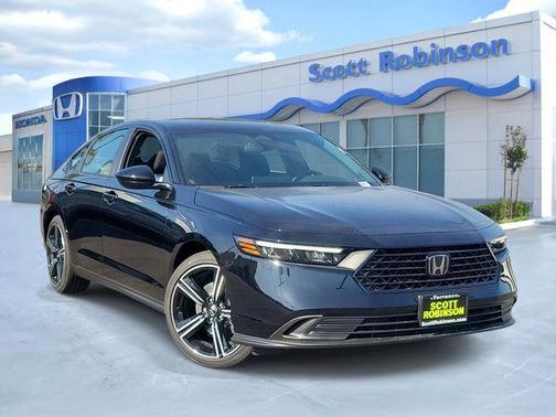 Crystal Black Pearl 2026 Honda Accord Hybrid Sport