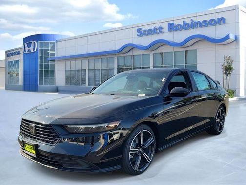 Crystal Black Pearl 2026 Honda Accord Hybrid Sport