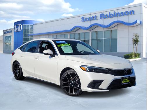 Platinum White Pearl 2023 Honda Civic
