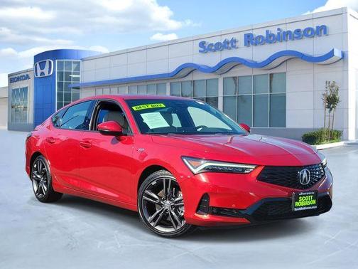 Performance Red Pearl 2025 Acura Integra A-Spec Technology