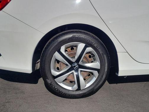 Taffeta White 2018 Honda Civic LX