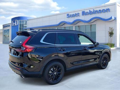 Crystal Black Pearl 2025 Honda CR-V Hybrid Sport-L