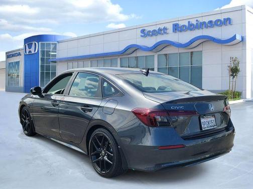 Meteorite Gray Metallic 2025 Honda Civic Sport
