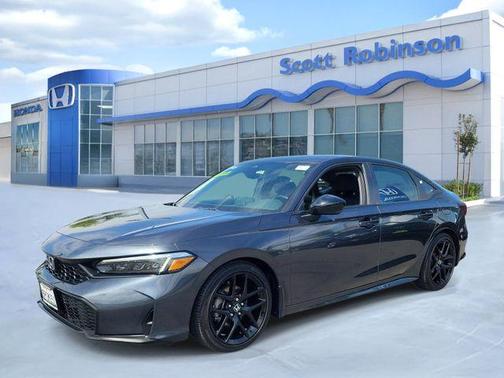 Meteorite Gray Metallic 2025 Honda Civic Sport