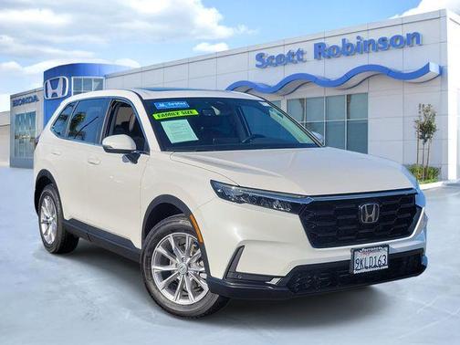 Platinum White Pearl 2024 Honda CR-V EX-L