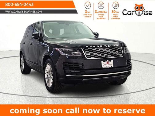2019 Land Rover Range Rover 3.0L V6 Supercharged HSE