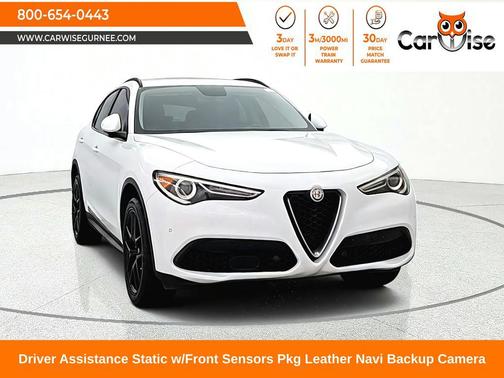 Alfa White 2018 Alfa Romeo Stelvio Sport