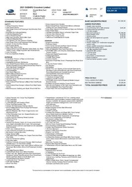 2021 Subaru Crosstrek Limited