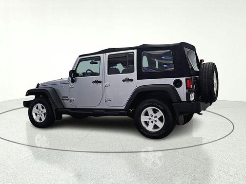 Billet Silver Metallic Clearcoat 2018 Jeep Wrangler JK Unlimited Sport