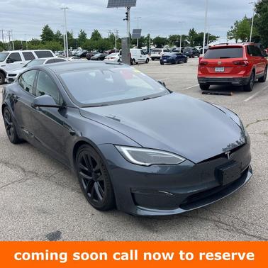 Gray 2022 Tesla Model S Base