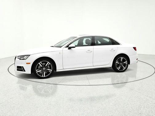 Glacier White Metallic 2018 Audi A4 2.0T Premium Plus