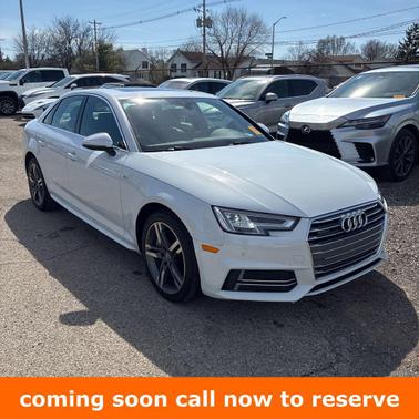 Glacier White Metallic 2018 Audi A4 2.0T Premium Plus