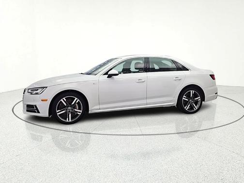 Glacier White Metallic 2018 Audi A4 2.0T Premium Plus