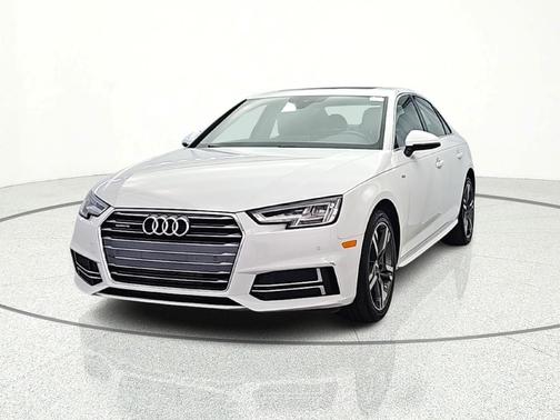 Glacier White Metallic 2018 Audi A4 2.0T Premium Plus