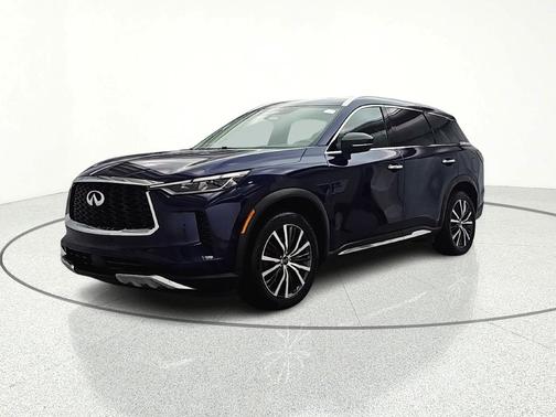 Blue 2022 INFINITI QX60 SENSORY