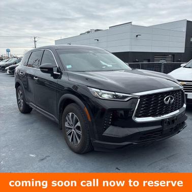Mineral Black 2024 INFINITI QX60 Pure