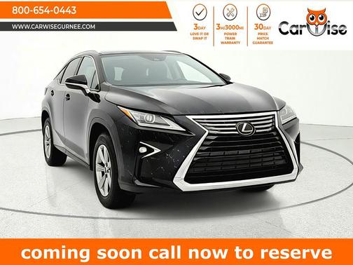 Black 2019 Lexus RX 350 Base