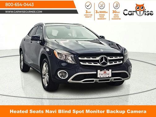 Lunar Blue Metallic 2018 Mercedes-Benz GLA 250 4MATIC