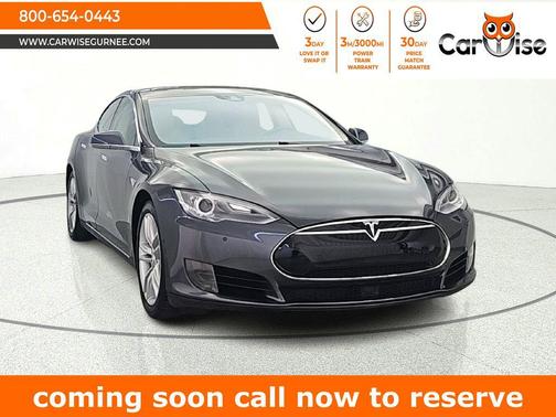 Gray 2015 Tesla Model S 85D
