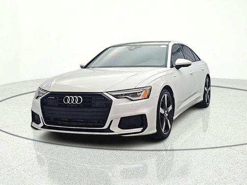 Glacier White Metallic 2020 Audi A6 55 Premium Plus