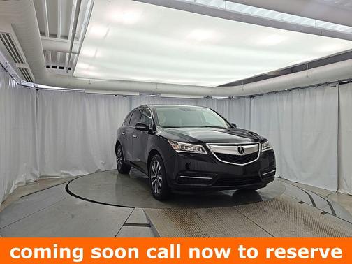 Crystal Black Pearl 2016 Acura MDX 3.5L w/Technology Package