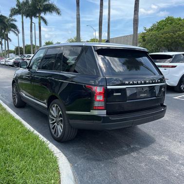 Black 2016 Land Rover Range Rover 5.0L Supercharged