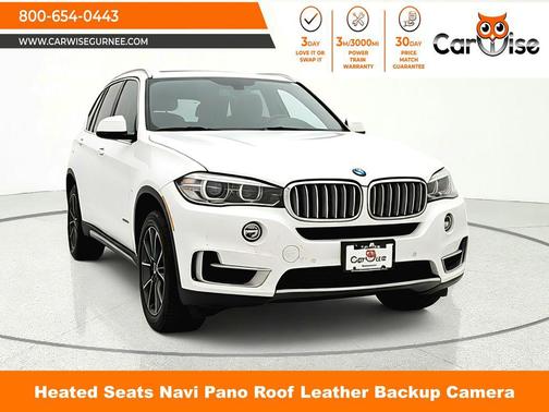 Alpine White 2018 BMW X5 xDrive35i