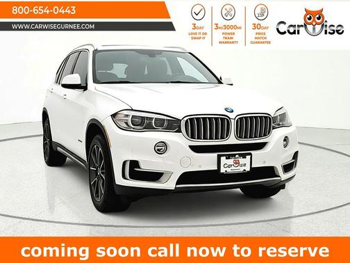 Alpine White 2018 BMW X5 xDrive35i