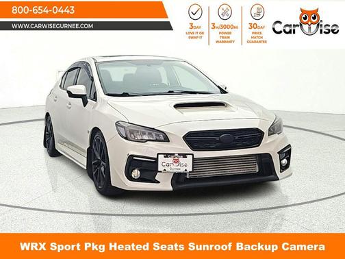 Crystal White Pearl 2018 Subaru WRX Premium