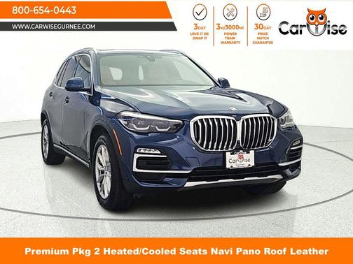 Phytonic Blue Metallic 2019 BMW X5 xDrive40i