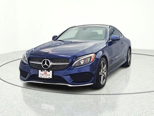 Blue 2018 Mercedes-Benz C-Class C 300 4MATIC