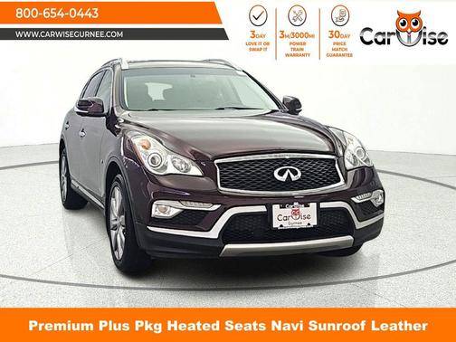 Midnight Garnet 2017 INFINITI QX50 Base