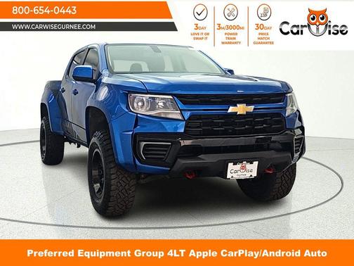 Bright Blue Metallic 2021 Chevrolet Colorado LT