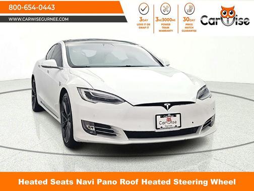 Pearl White Multi-Coat 2021 Tesla Model S Long Range