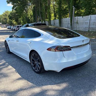 Pearl White Multi-Coat 2021 Tesla Model S Long Range