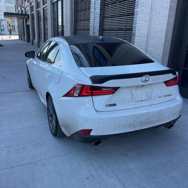 White 2016 Lexus IS 350 Base