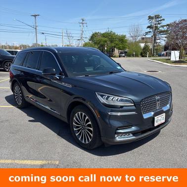 Flight Blue 2021 Lincoln Aviator Reserve AWD