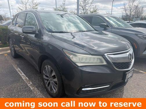 Graphite Luster Metallic 2014 Acura MDX 3.5L Technology Package