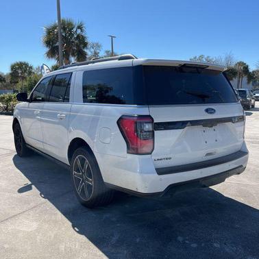 Star White Metallic Tri-Coat 2020 Ford Expedition Max Limited