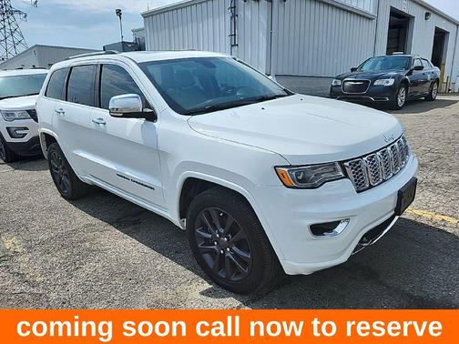Bright White Clearcoat 2021 Jeep Grand Cherokee Overland