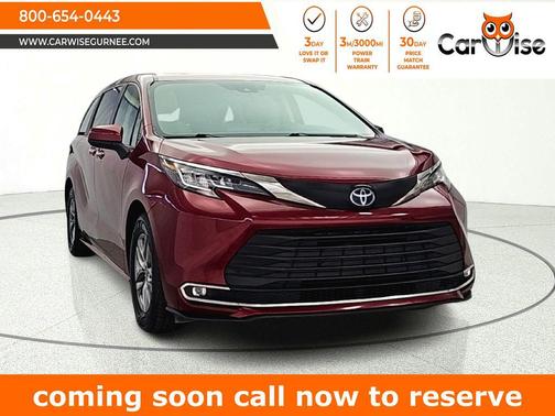 Ruby Flare Pearl 2023 Toyota Sienna XLE